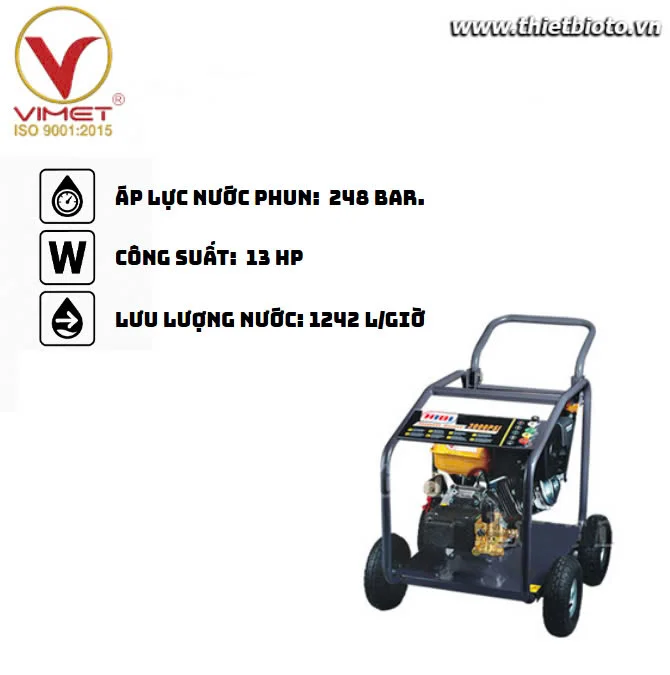 Máy rửa xe cao áp HWG1325 HIDI